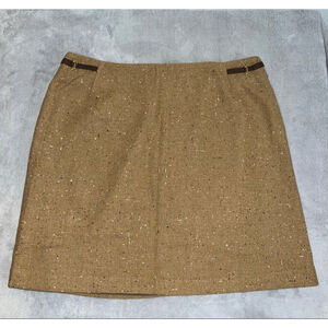 Women's BARAMI COUTURE Tweed Mini Skirt Size 12